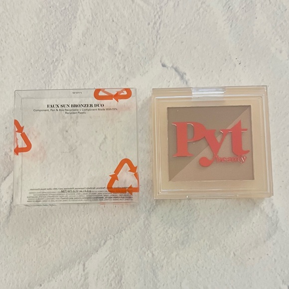 PYT beauty FAUX SUN BRONZER DUO color Bali BNIB - Picture 2 of 8
